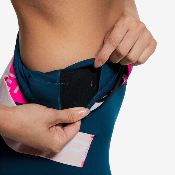 EUC Nike One Luxe Icon Clash Valerian Blue 7/8 Dri-FIT Training Leggings Small - Picture 15 of 16